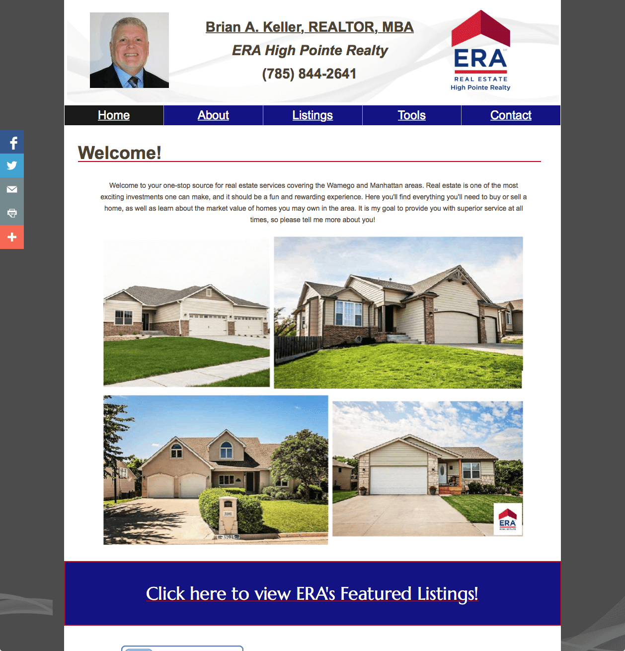 Brian Keller, ERA High Pointe Realty
