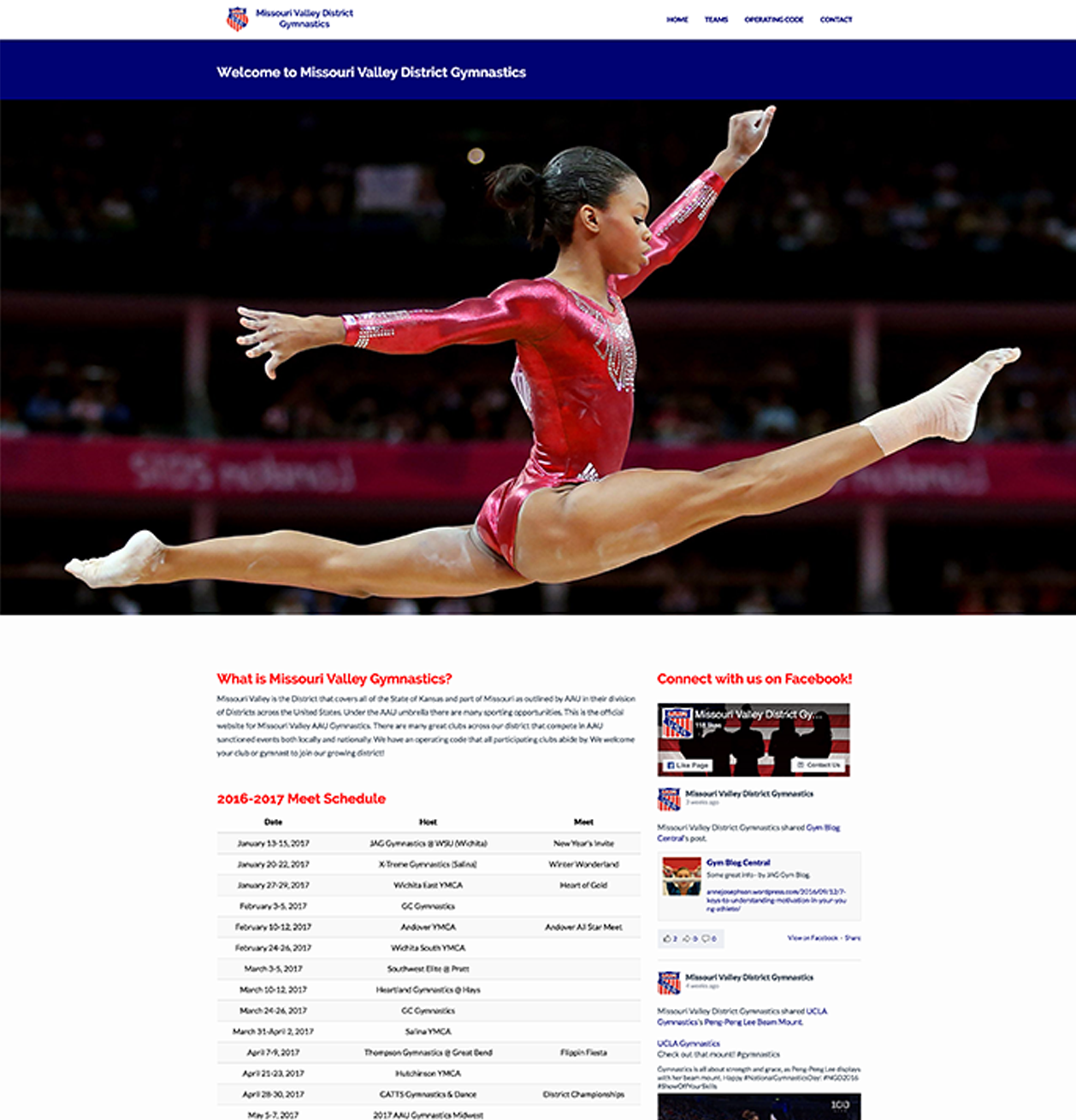Missouri Valley District Gymnastics
